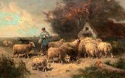 unknow artist Sheep 120 oil painting on canvas